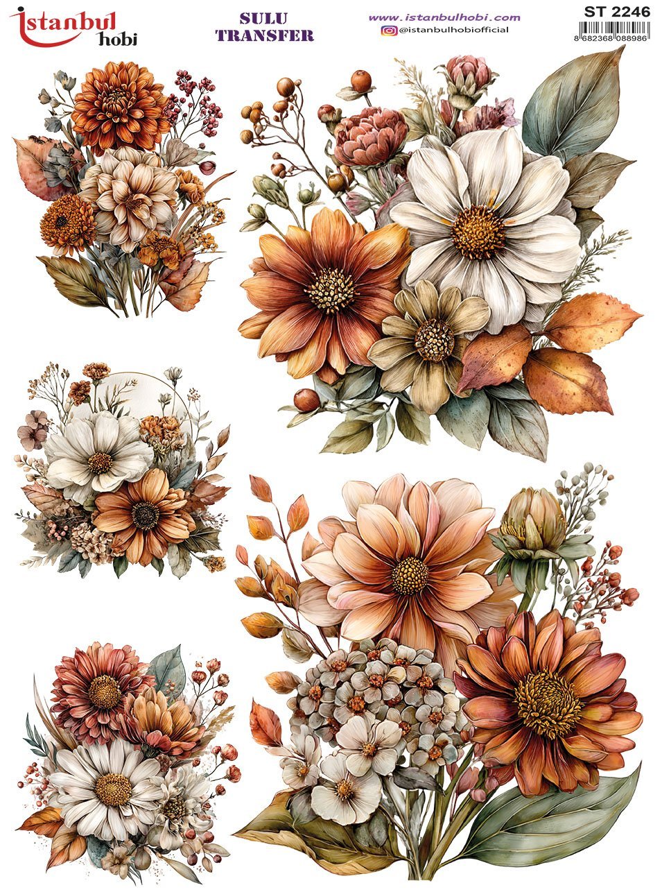 Sulu Transfer Kağıdı 25x35cm ST-2246