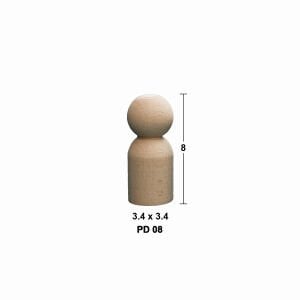 Boyanabilir Peg Doll PD08