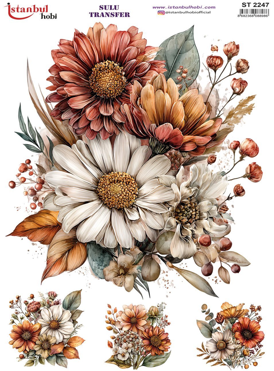 Sulu Transfer Kağıdı 25x35cm ST-2247