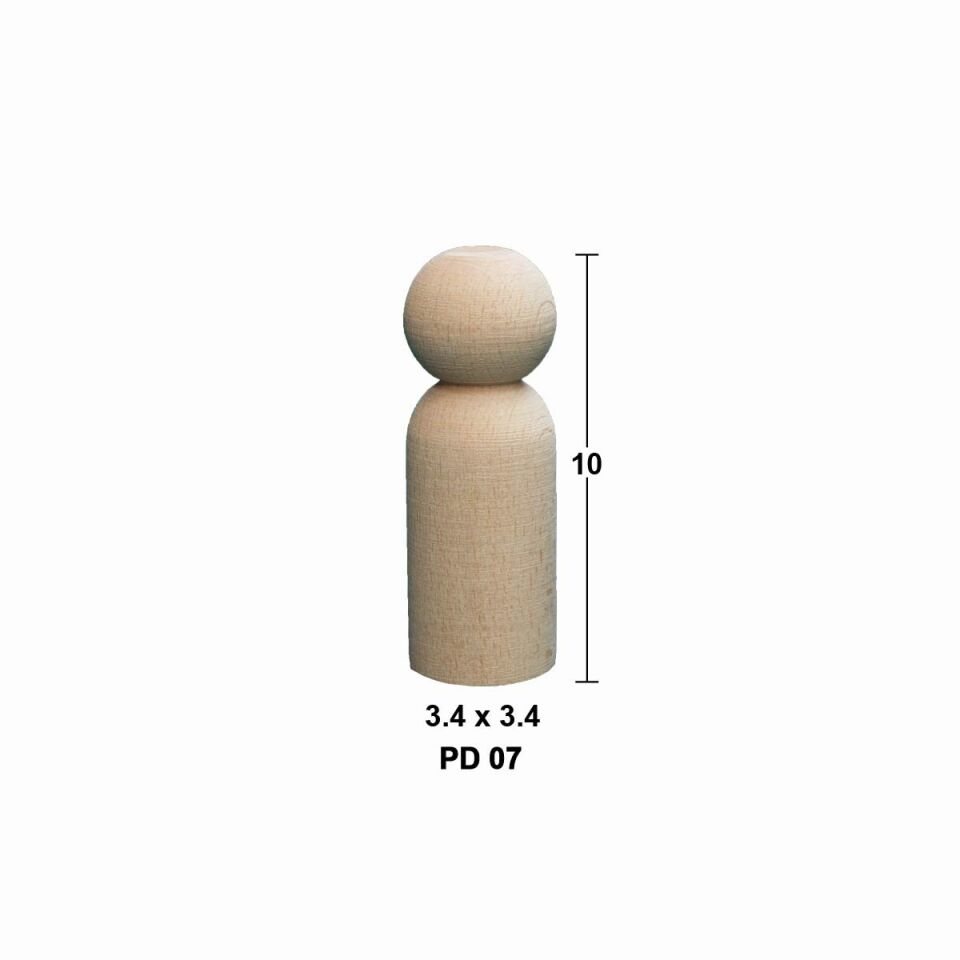Boyanabilir Peg Doll PD07