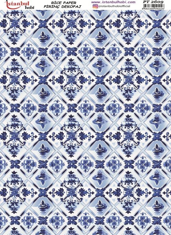 Pirinç Dekopaj Kağıdı 30x42cm PT-2609