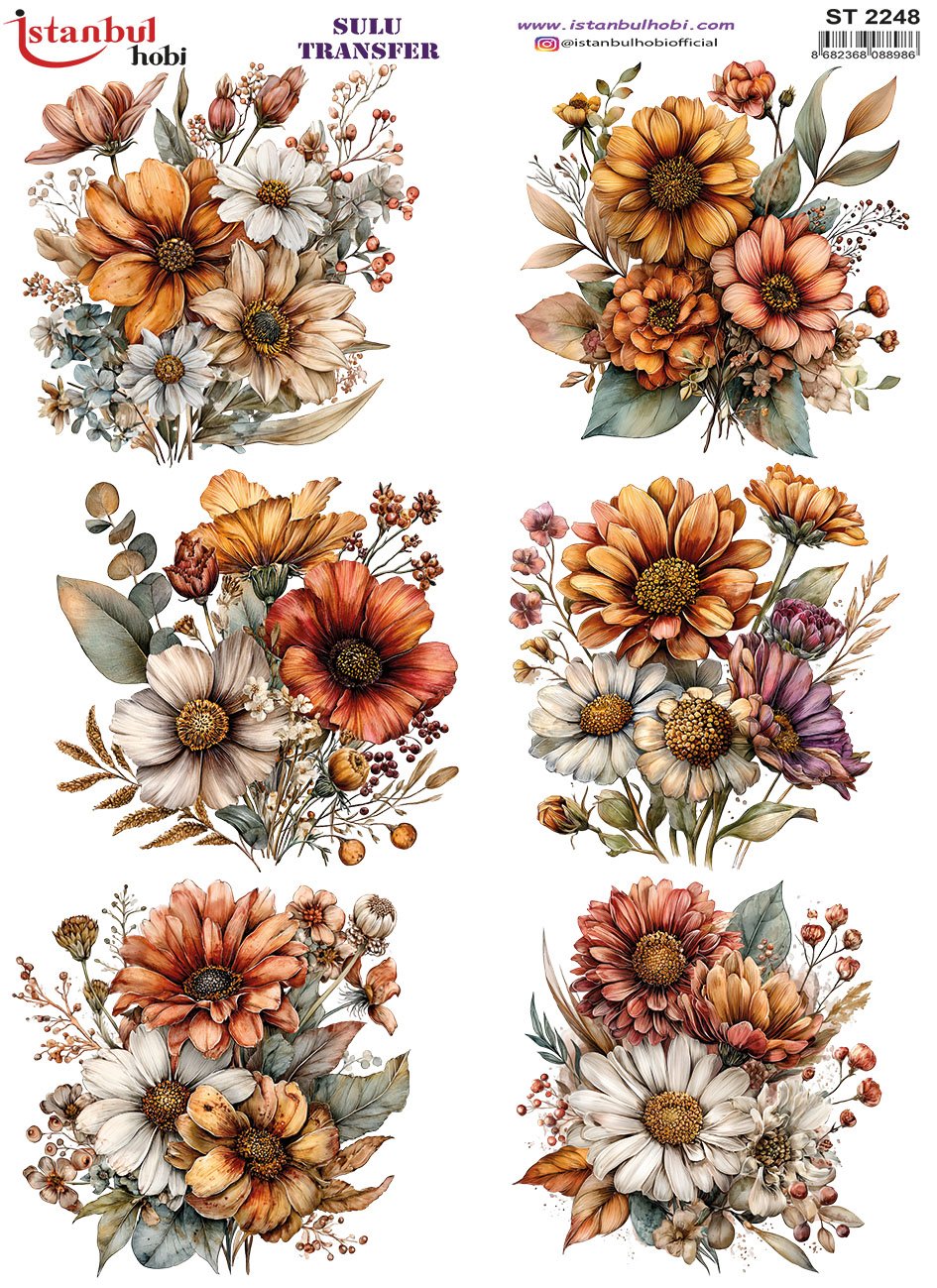 Sulu Transfer Kağıdı 25x35cm ST-2248