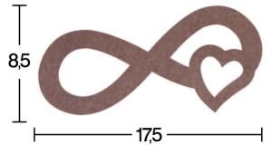 Ahşap Sonsuzluk İşareti 18mm H044