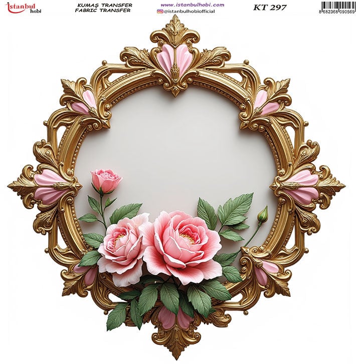Kumaş Transfer Kağıdı 20x20cm KT-297
