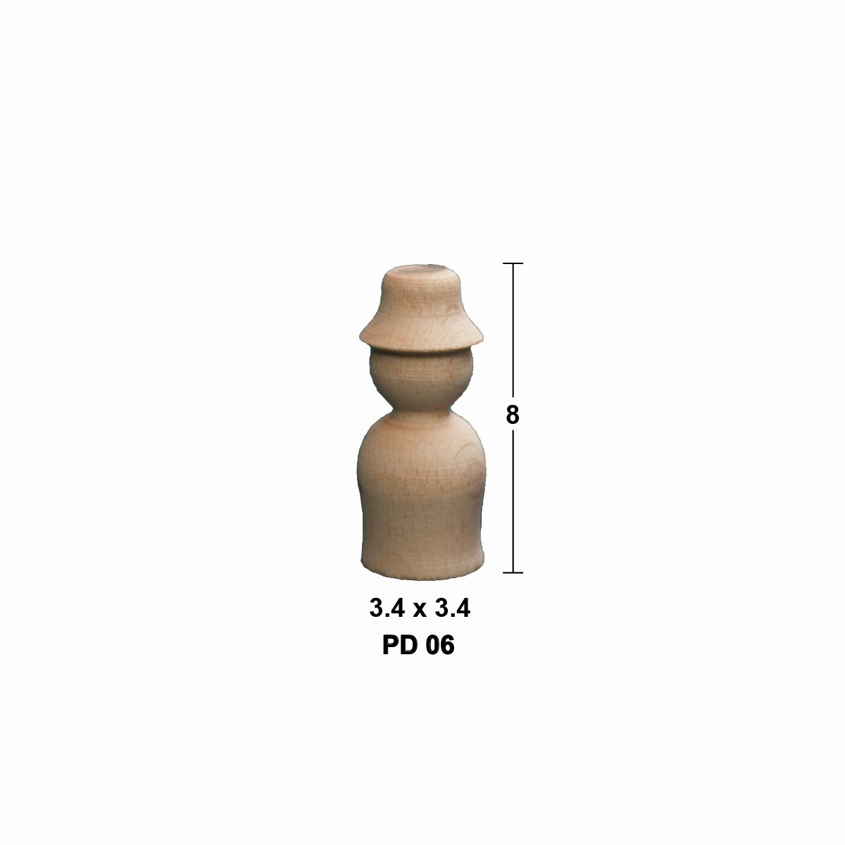 Boyanabilir Peg Doll PD06
