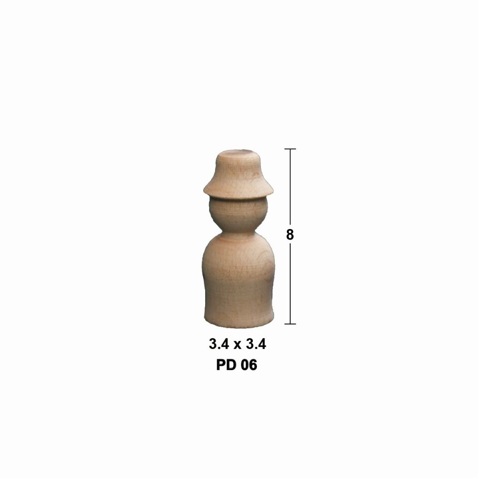 Boyanabilir Peg Doll PD06