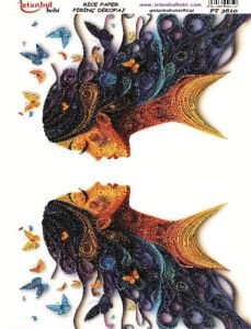 Pirinç Dekopaj Kağıdı 30x42cm PT-3610
