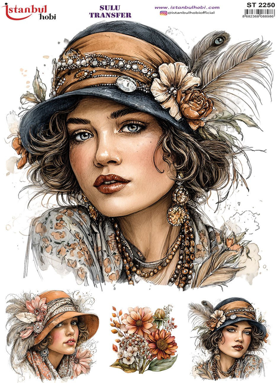 Sulu Transfer Kağıdı 25x35cm ST-2250