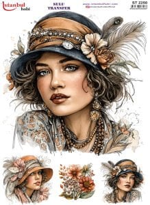 Sulu Transfer Kağıdı 25x35cm ST-2250