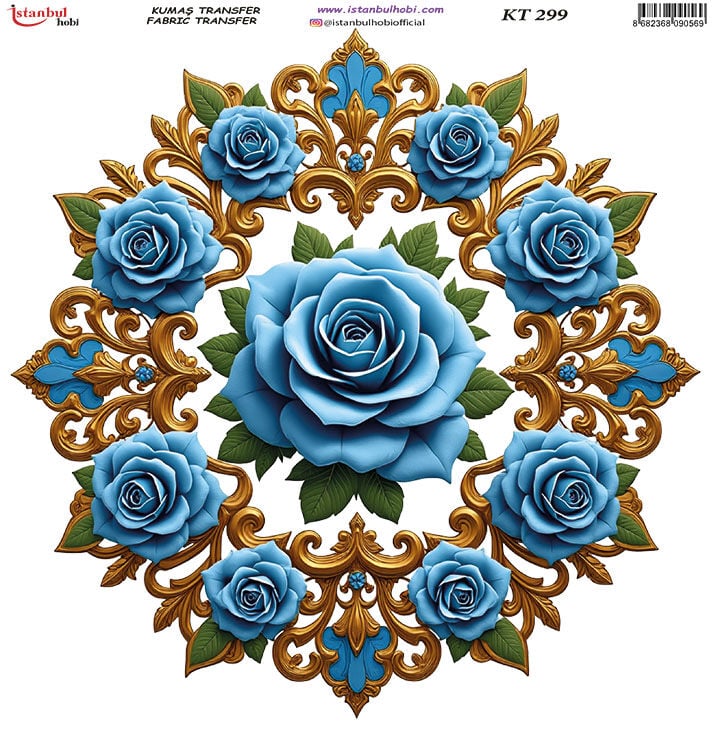 Kumaş Transfer Kağıdı 20x20cm KT-299
