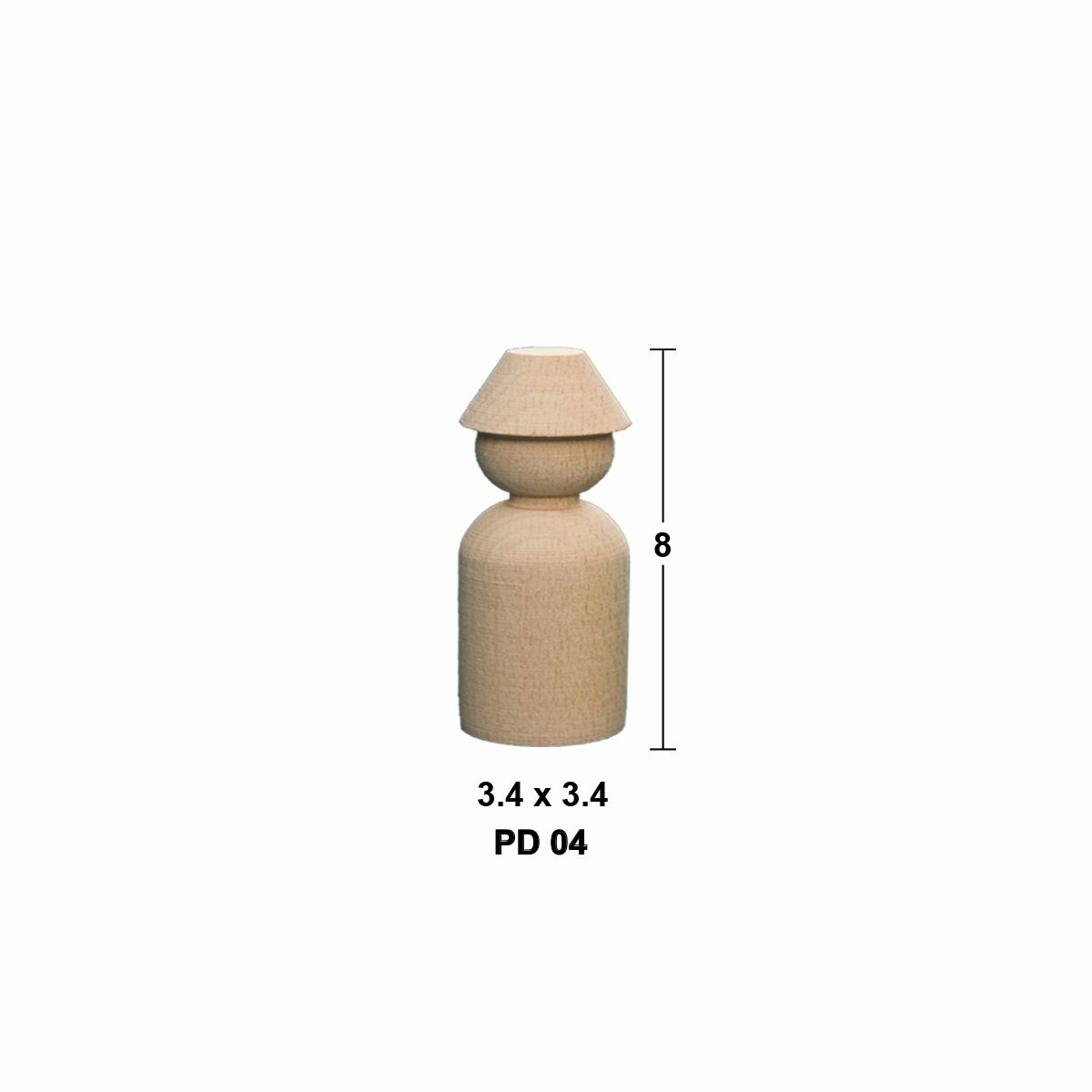 Boyanabilir Peg Doll PD04