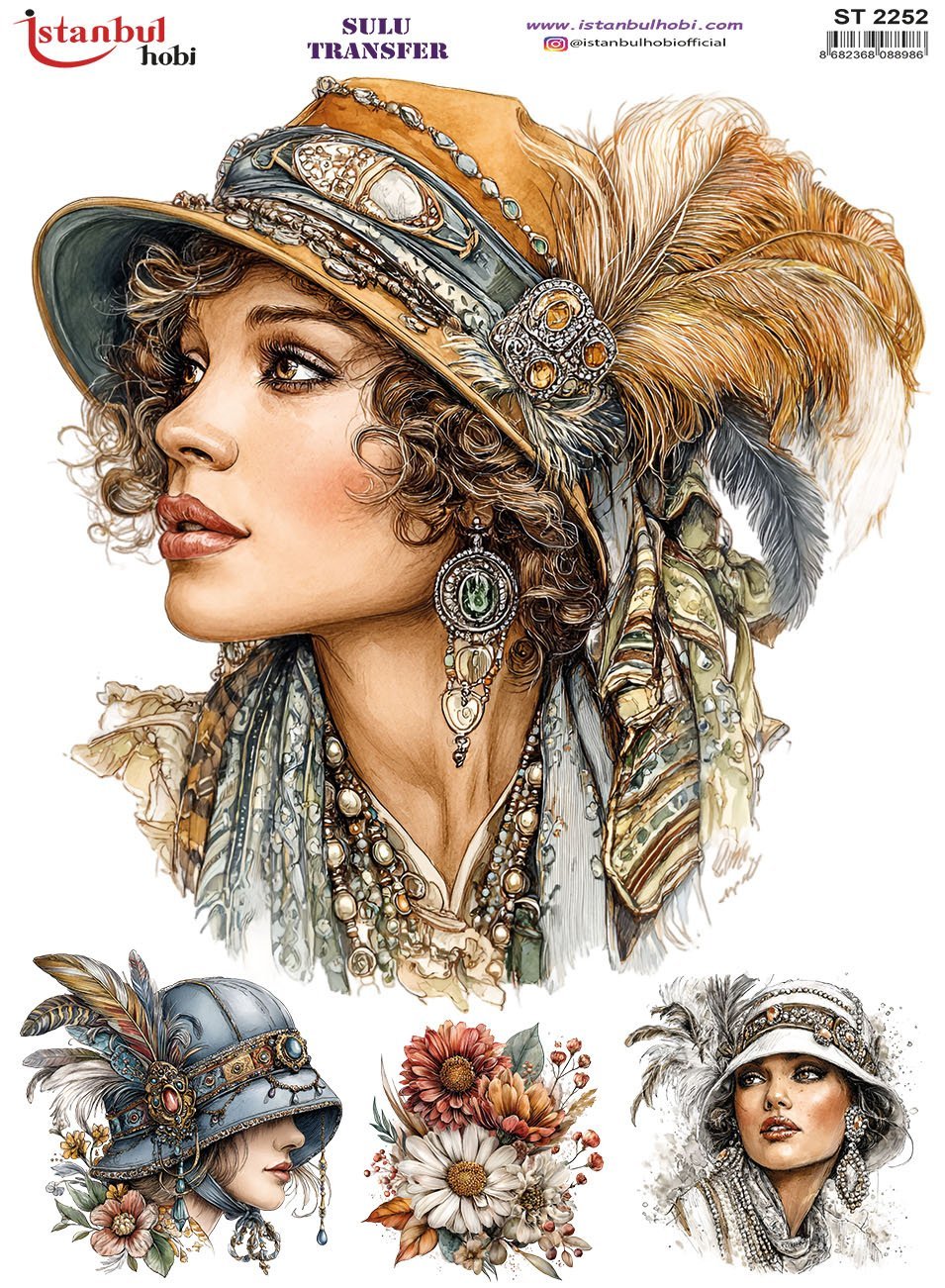 Sulu Transfer Kağıdı 25x35cm ST-2252