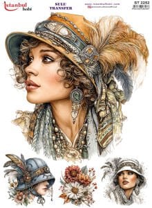 Sulu Transfer Kağıdı 25x35cm ST-2252