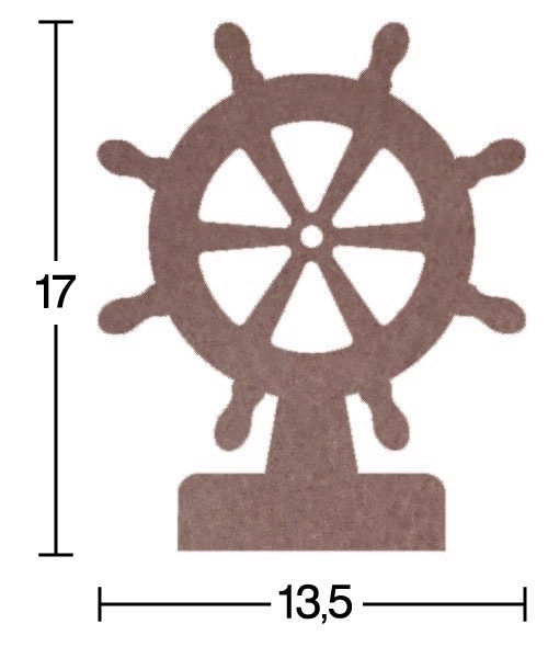 Ahşap Dümen 18mm H048