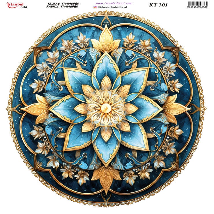 Kumaş Transfer Kağıdı 20x20cm KT-301