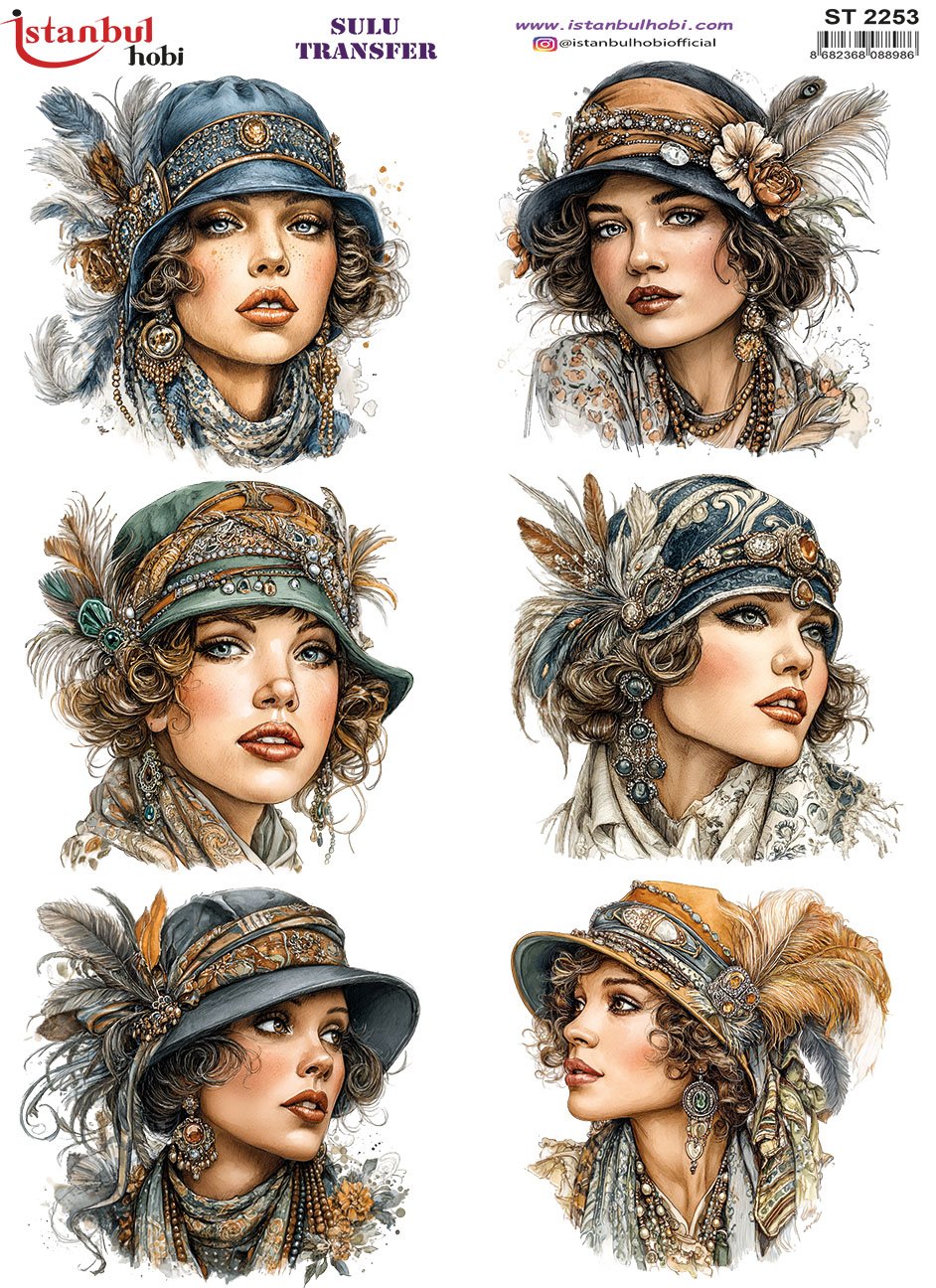 Sulu Transfer Kağıdı 25x35cm ST-2253