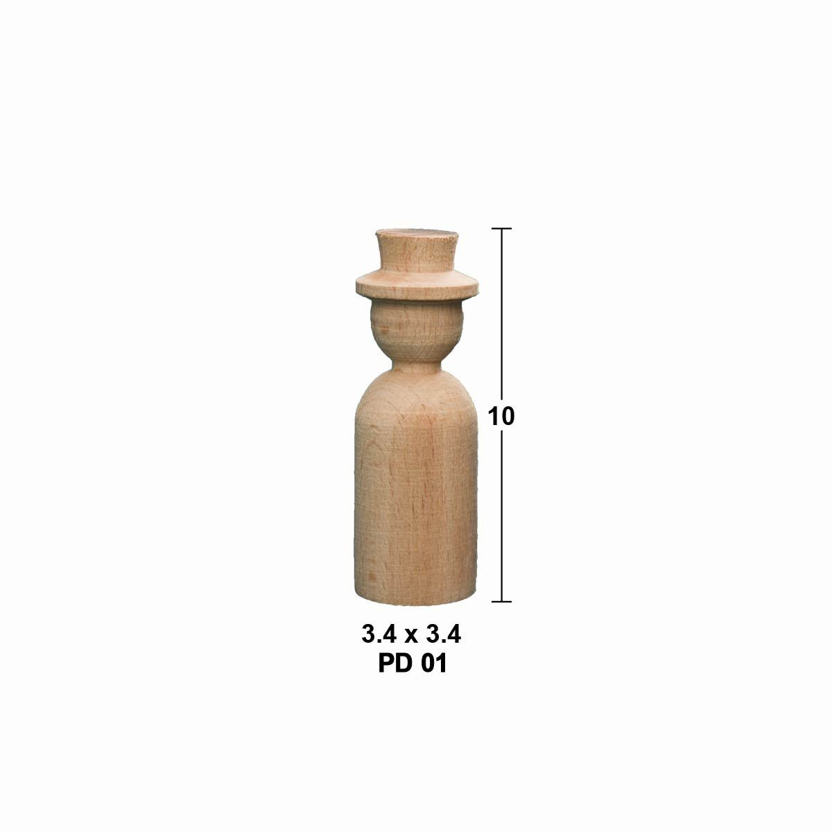 Boyanabilir Peg Doll PD01