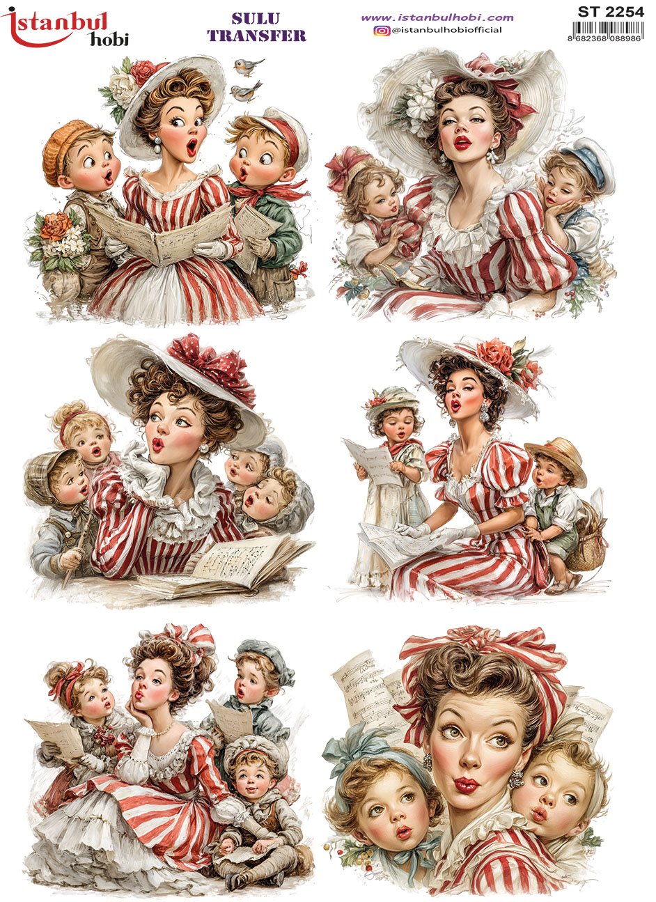 Sulu Transfer Kağıdı 25x35cm ST-2254