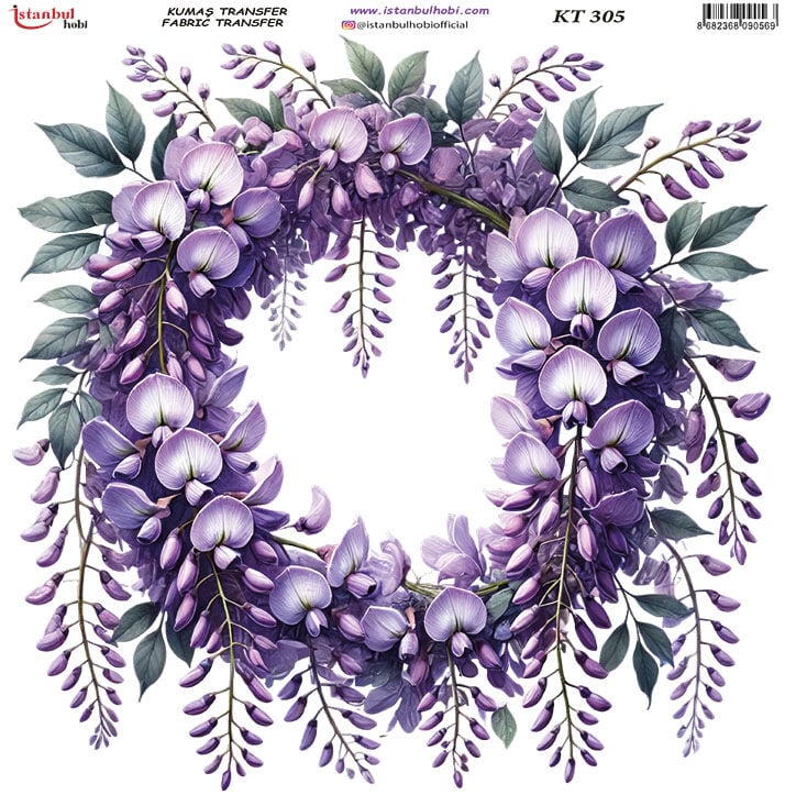 Kumaş Transfer Kağıdı 20x20cm KT-305