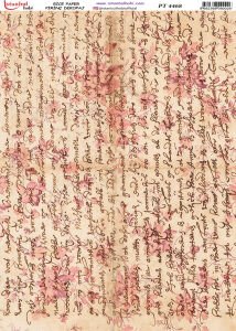 Pirinç Dekopaj Kağıdı 30x42cm PT-4468