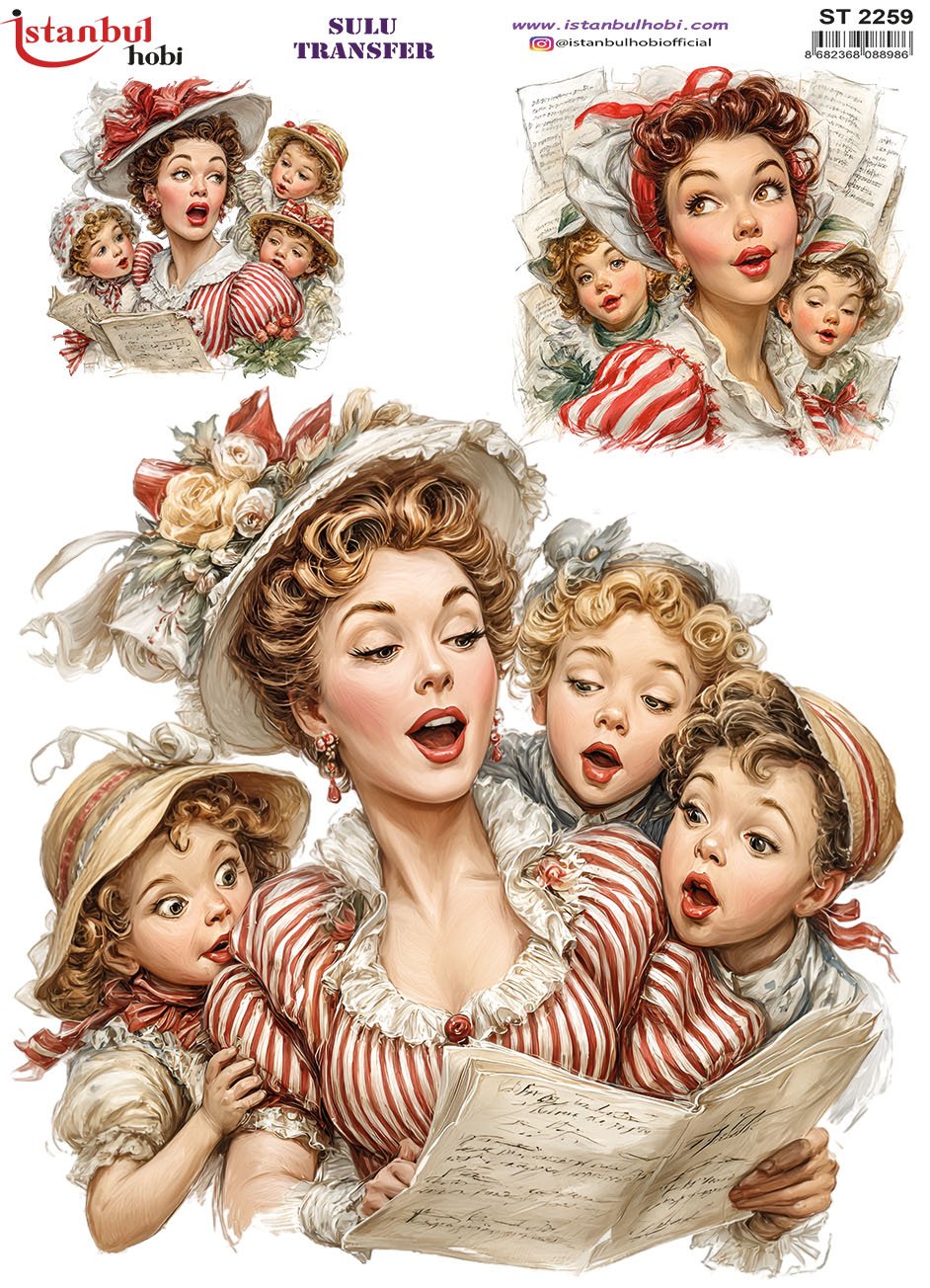 Sulu Transfer Kağıdı 25x35cm ST-2259