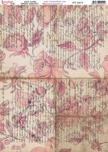 Pirinç Dekopaj Kağıdı 30x42cm PT-4471