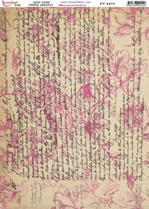 Pirinç Dekopaj Kağıdı 30x42cm PT-4473