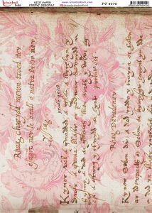 Pirinç Dekopaj Kağıdı 30x42cm PT-4476