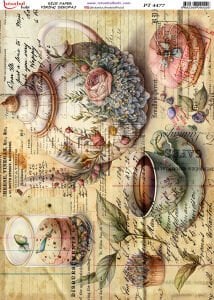 Pirinç Dekopaj Kağıdı 30x42cm PT-4477