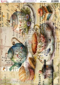 Pirinç Dekopaj Kağıdı 30x42cm PT-4479