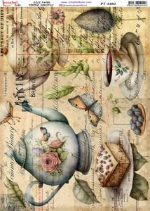 Pirinç Dekopaj Kağıdı 30x42cm PT-4480