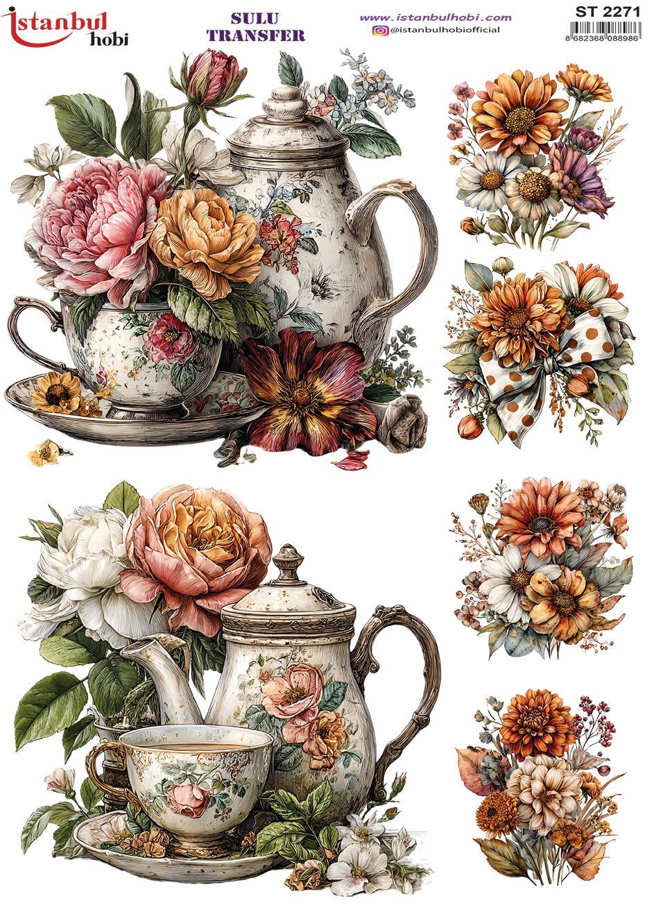 Sulu Transfer Kağıdı 25x35cm ST-2271