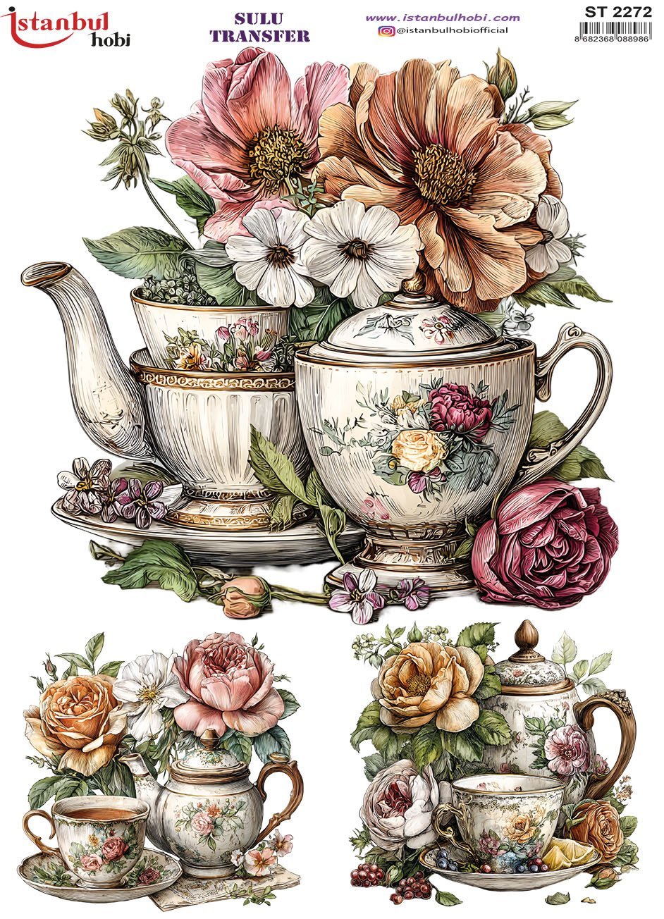 Sulu Transfer Kağıdı 25x35cm ST-2272