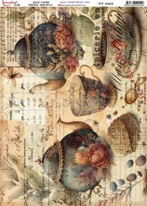 Pirinç Dekopaj Kağıdı 30x42cm PT-4484