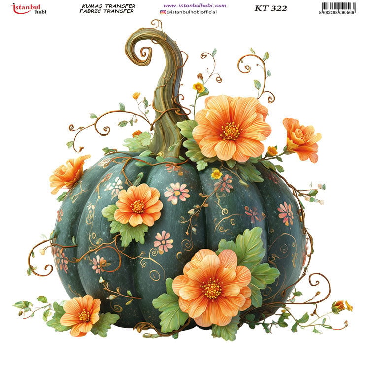Kumaş Transfer Kağıdı 20x20cm KT-322