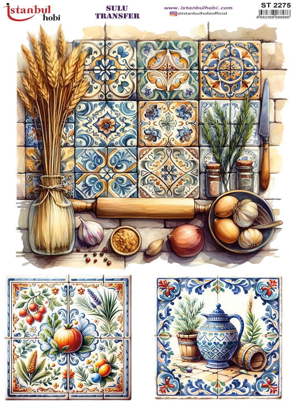 Sulu Transfer Kağıdı 25x35cm ST-2275