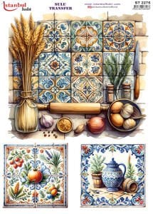 Sulu Transfer Kağıdı 25x35cm ST-2275