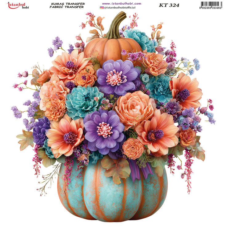 Kumaş Transfer Kağıdı 20x20cm KT-324
