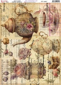 Pirinç Dekopaj Kağıdı 30x42cm PT-4487