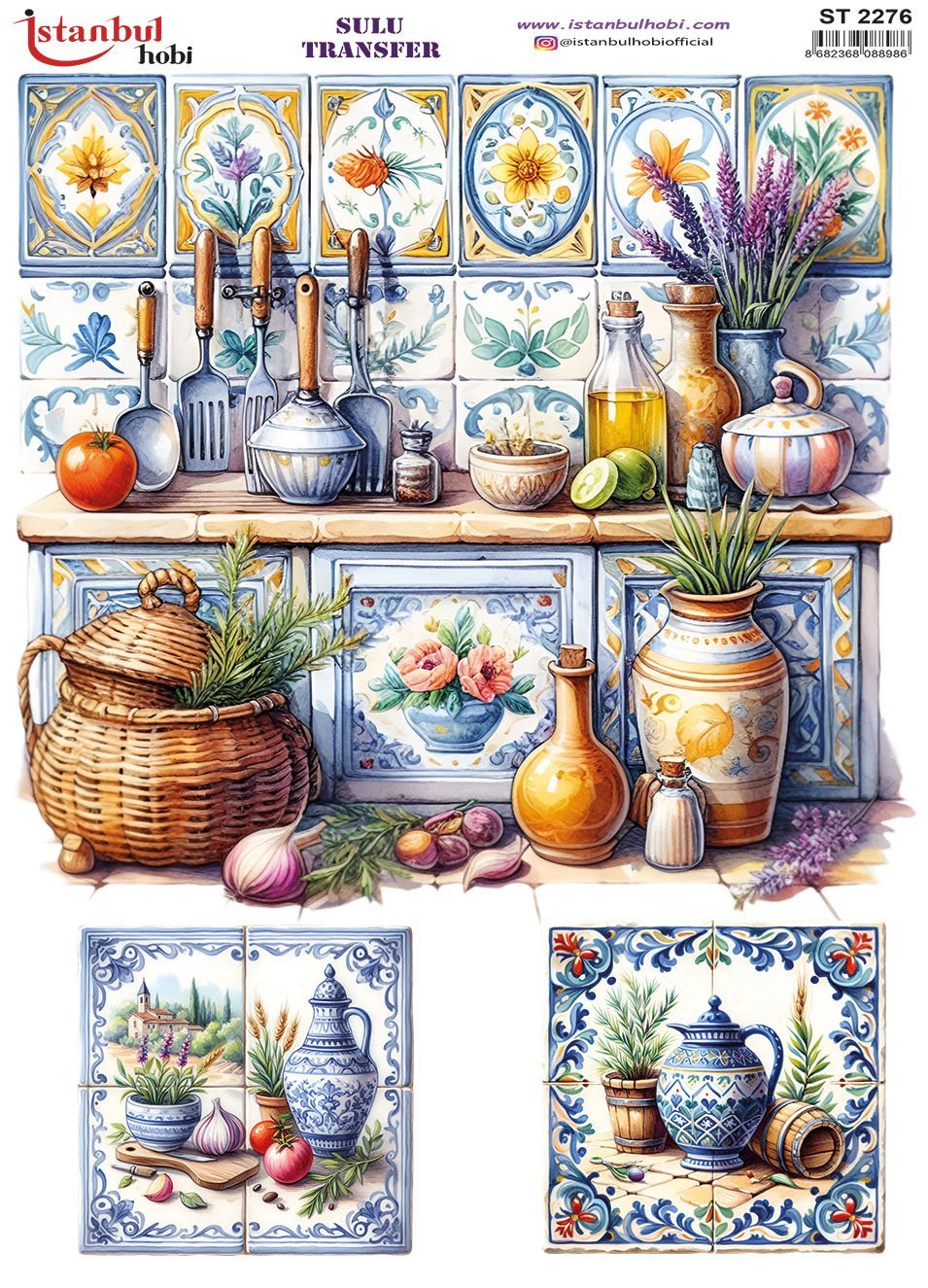 Sulu Transfer Kağıdı 25x35cm ST-2276