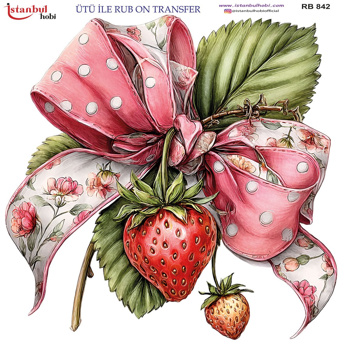 Ütü İle Rub On Transfer 30x30cm RB842