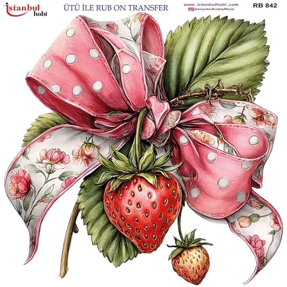 Ütü İle Rub On Transfer 30x30cm RB842