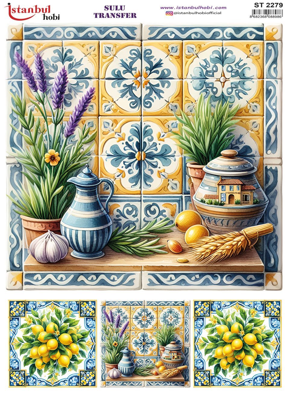 Sulu Transfer Kağıdı 25x35cm ST-2279