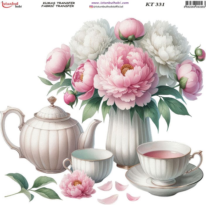 Kumaş Transfer Kağıdı 20x20cm KT-331
