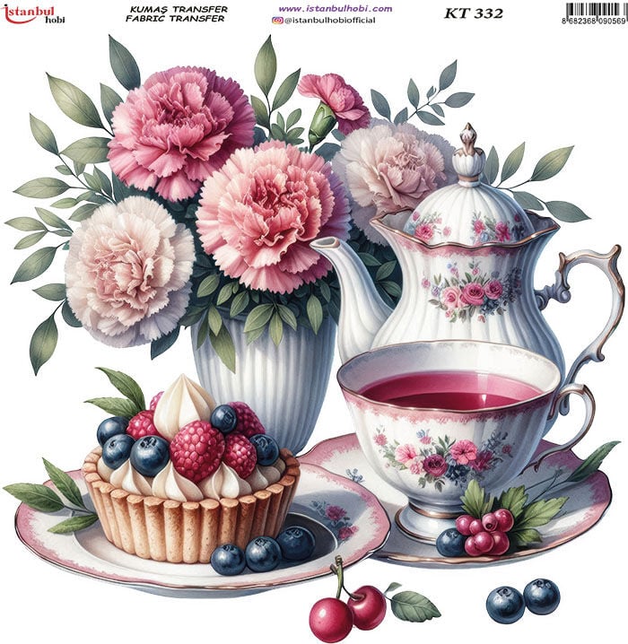 Kumaş Transfer Kağıdı 20x20cm KT-332
