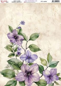 Pirinç Dekopaj Kağıdı 30x42cm PT-4495