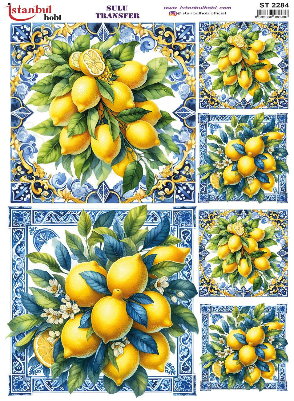 Sulu Transfer Kağıdı 25x35cm ST-2284