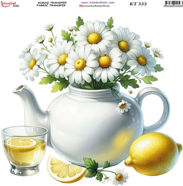 Kumaş Transfer Kağıdı 20x20cm KT-333