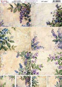 Pirinç Dekopaj Kağıdı 30x42cm PT-4497