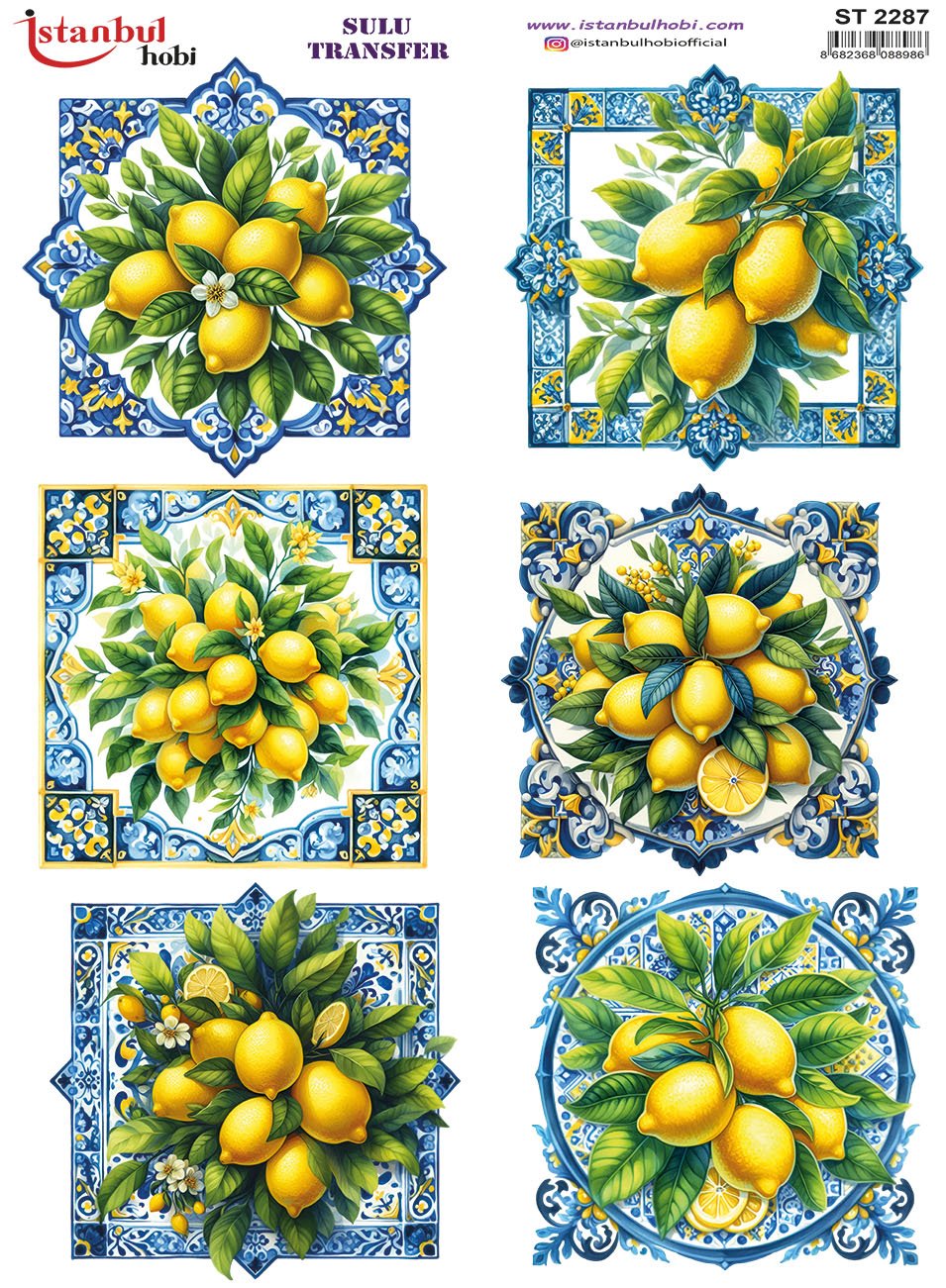 Sulu Transfer Kağıdı 25x35cm ST-2287